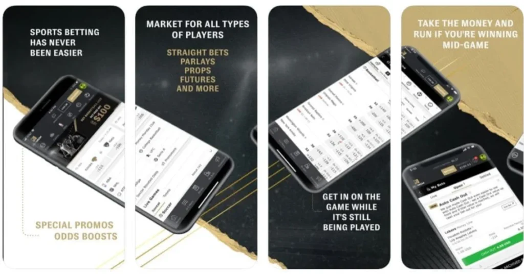 BetMgm sportsbook App screenshot