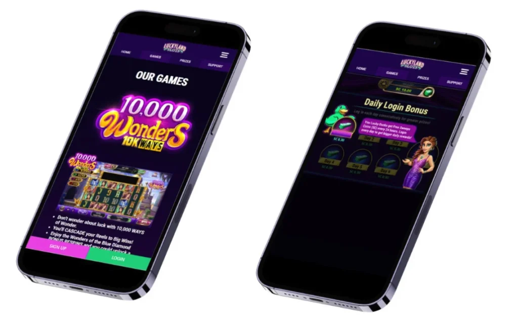 Luckyland slots app