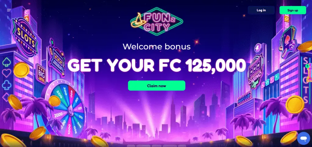 Get FunzCity welcome bonus