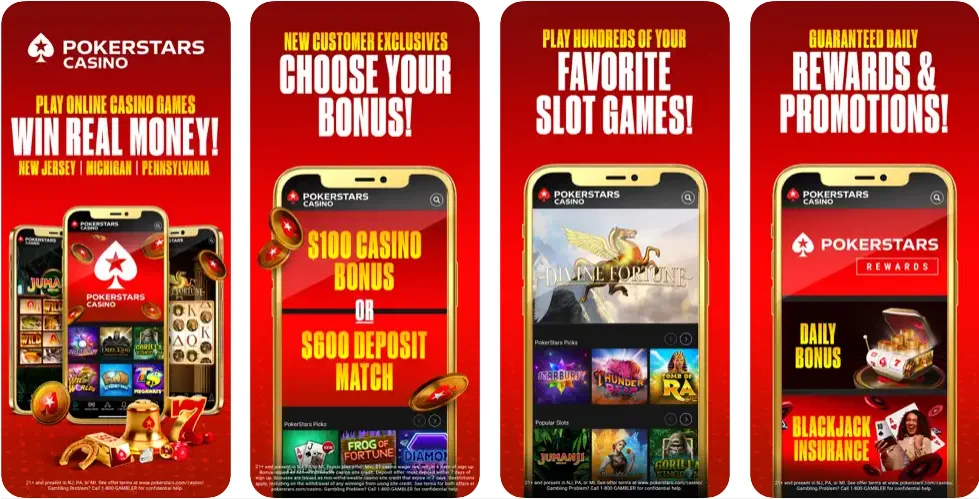 pokerstars casino app